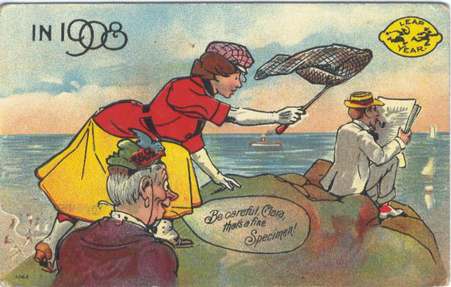 PostcardLeapYearBeCarefulClara1908.jpg